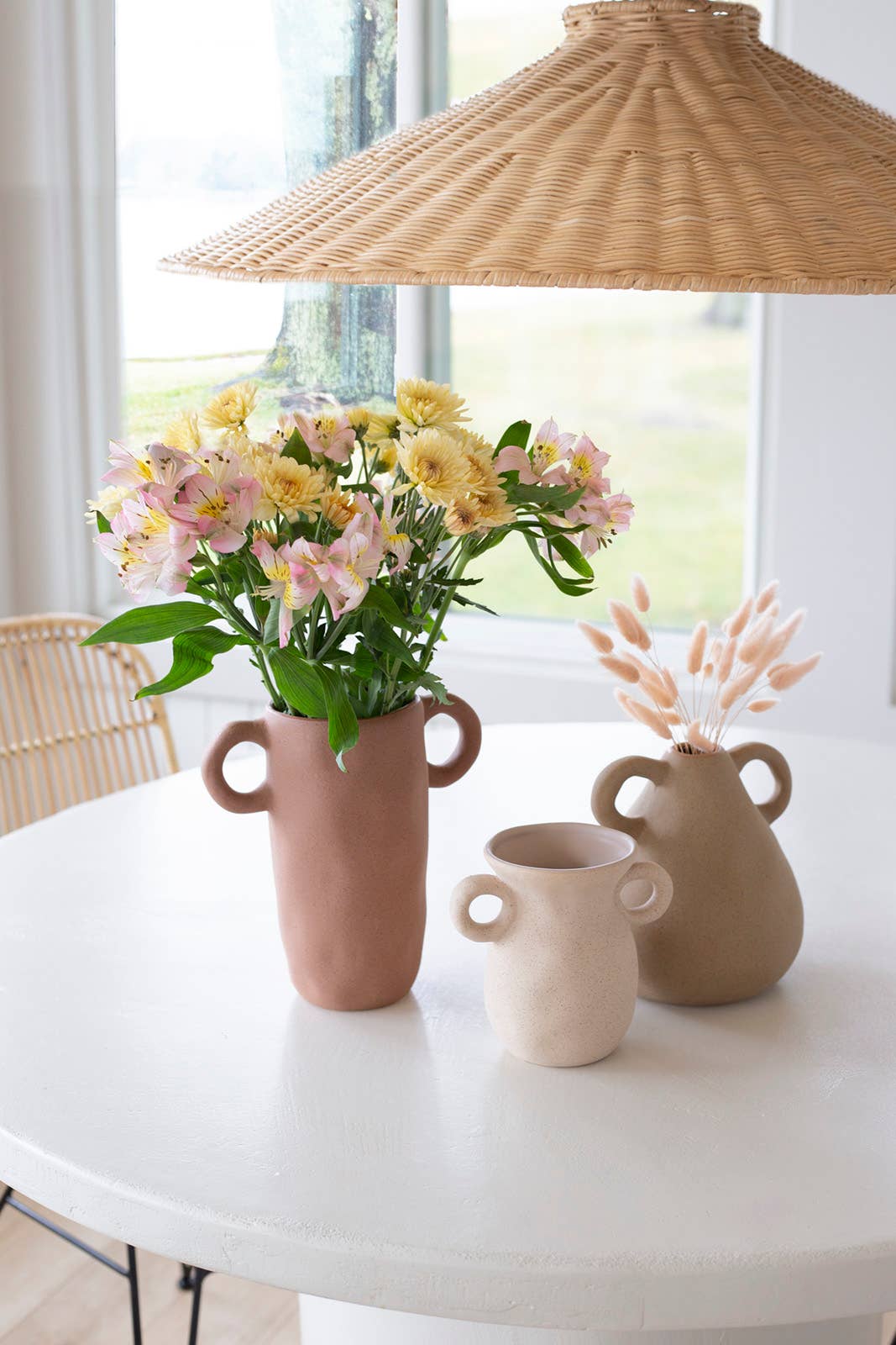Bacon Basketware LARGE TEXTURED VASE