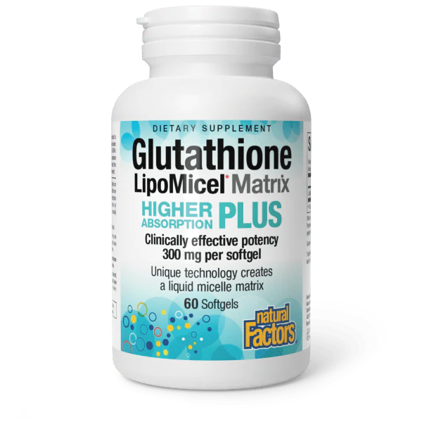 Natural Factors Glutathione Lipomicel Matrix 300mg