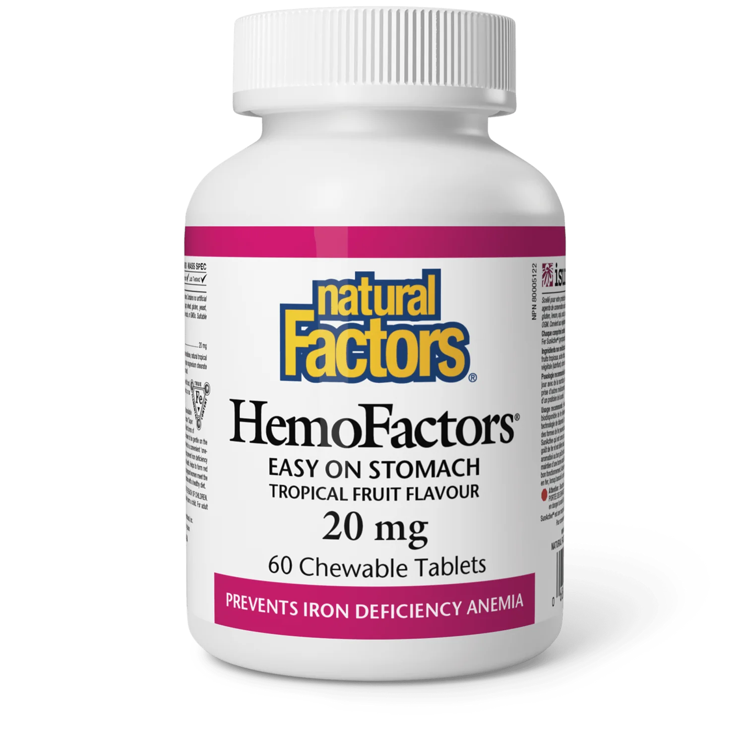 Natural Factors HemoFactors 20mg