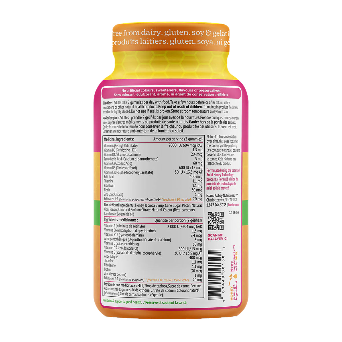 Honibe Adult Multi + Immune Boost Gummie