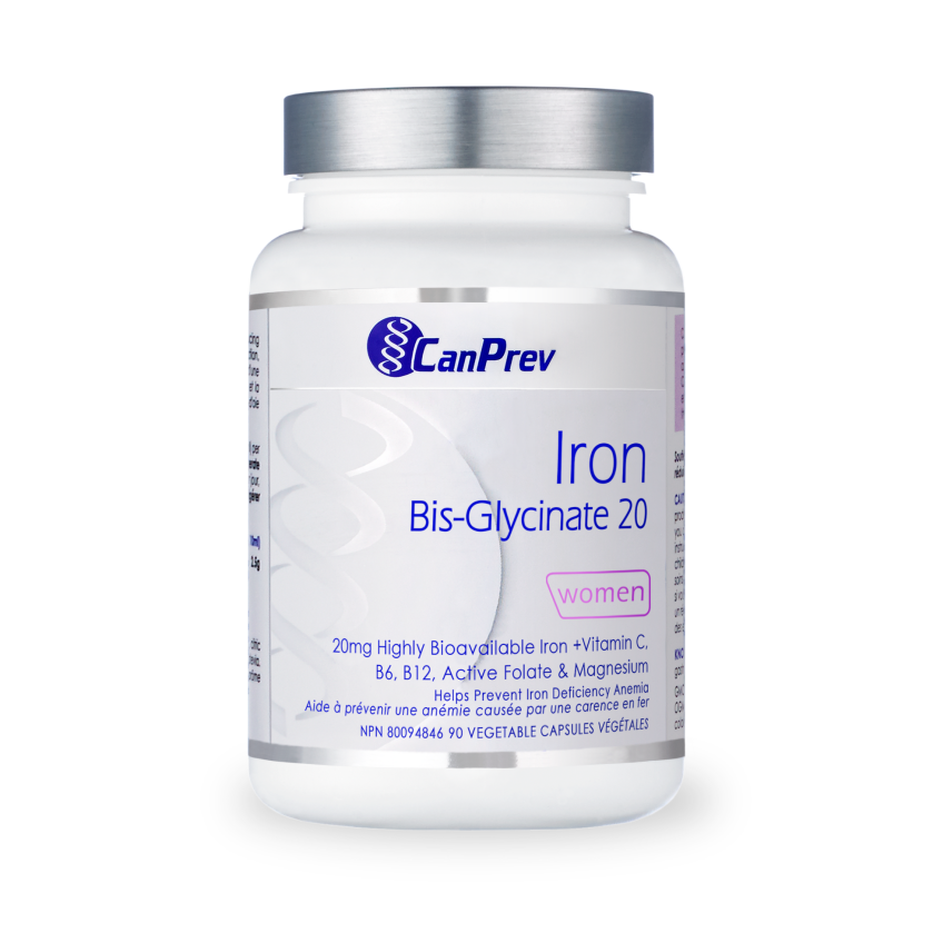 Can Prev Iron Bis-Glycinate 20