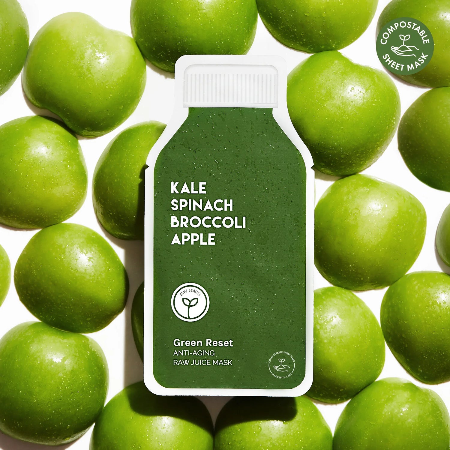 ESW Beauty Green Reset Anti Aging Raw Juice Mask