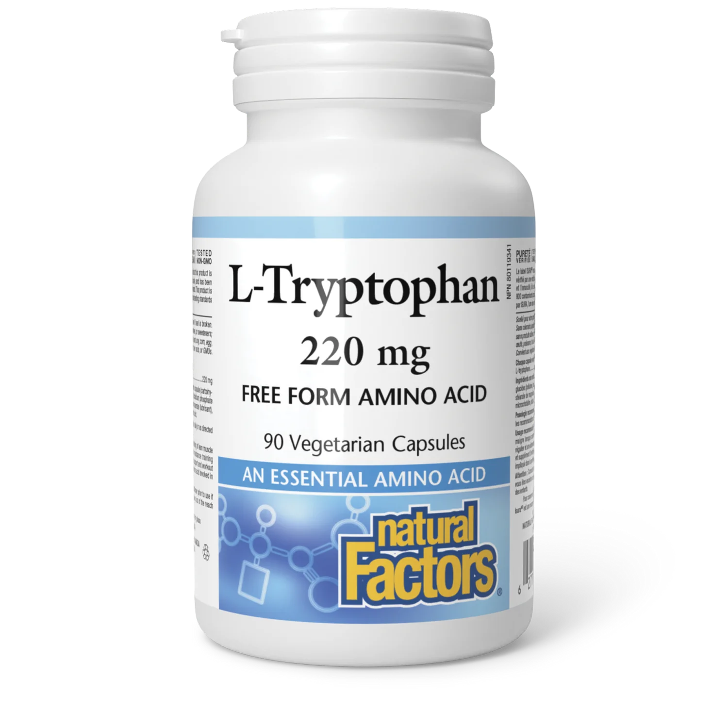 Natural Factors L-Tryptophan 220mg