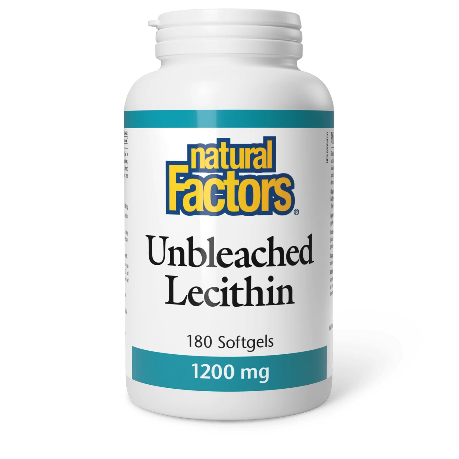 Natural Factors Unbleached Lecithin 1200mg