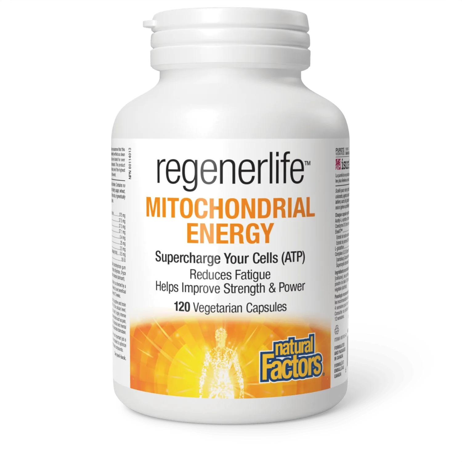Natural Factors Mitochondrial Energy, Regenerlife