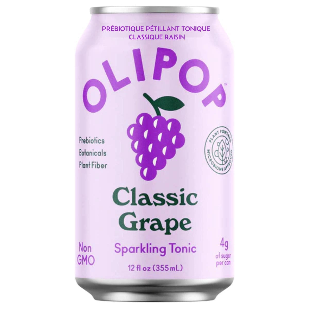 Olipop Classic Grape Soda