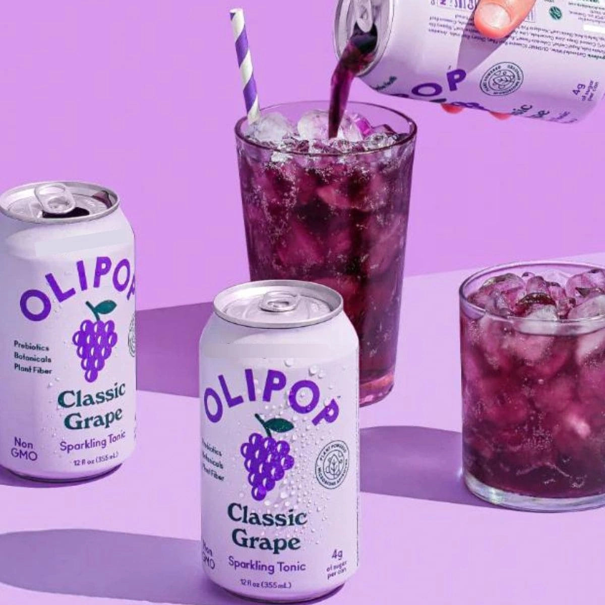 Olipop Classic Grape Soda