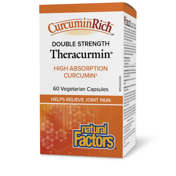 Natural Factors Theracurmin Double Strength, CurcuminRich