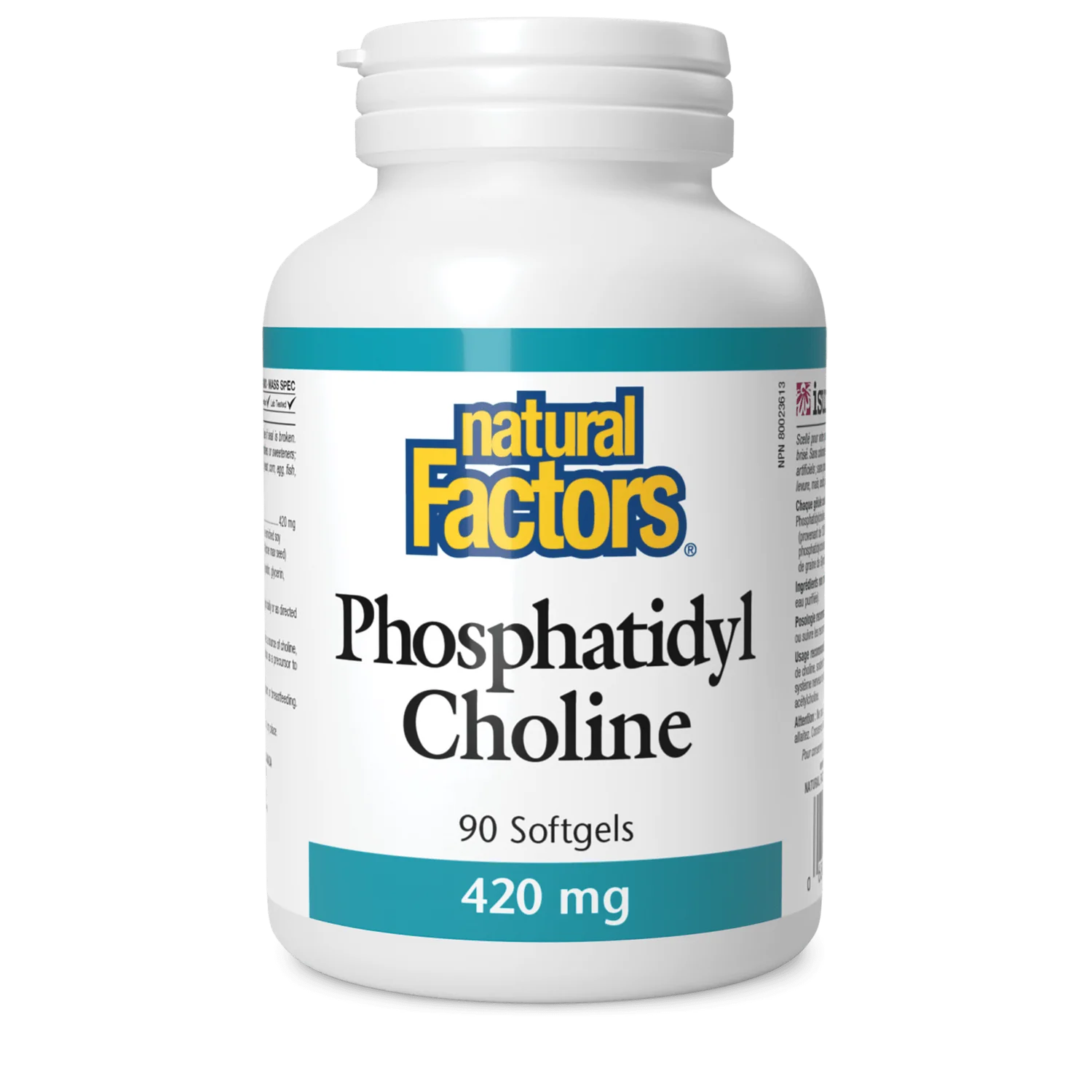 Natural Factors Phosphatidyl Choline 420mg