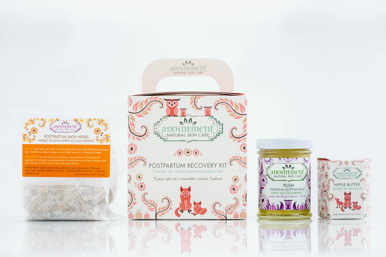 Anointment Natural Skin Care Postpartum Recovery Kit