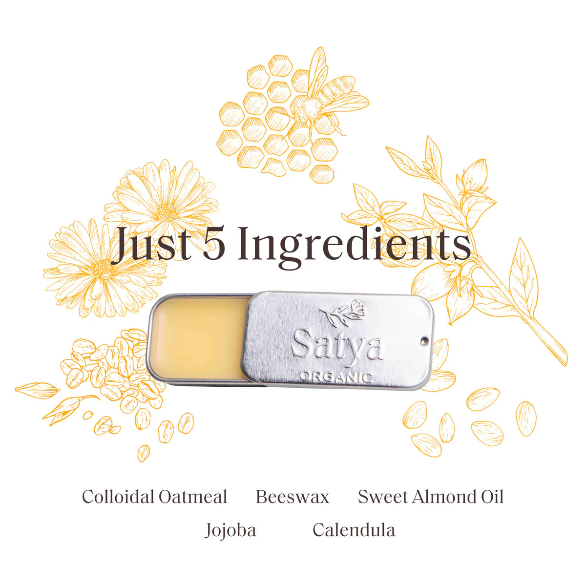 Satya Eczema Relief Travel Tin