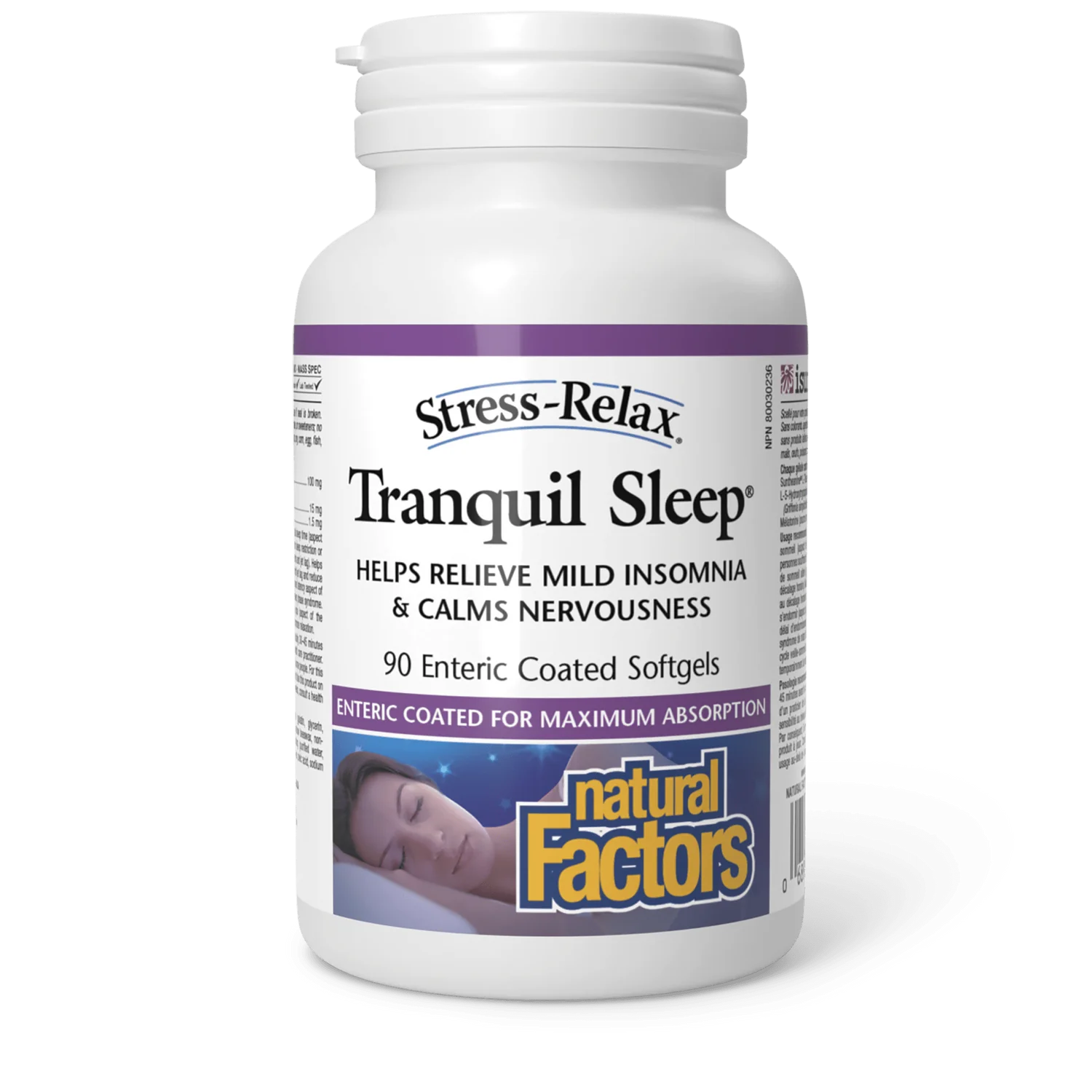 Natural Factors Tranquil Sleep, Stress-Relax