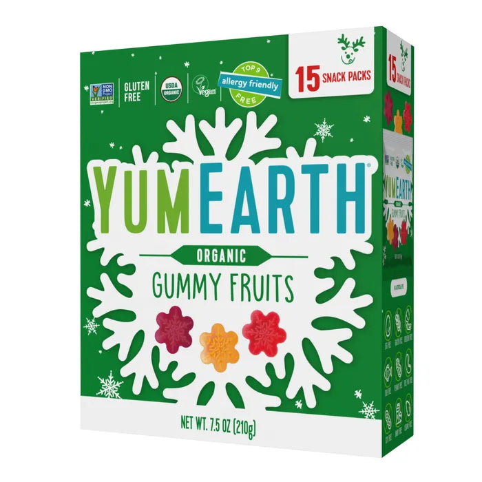 YumEarth Holiday Organic Gummy Fruit